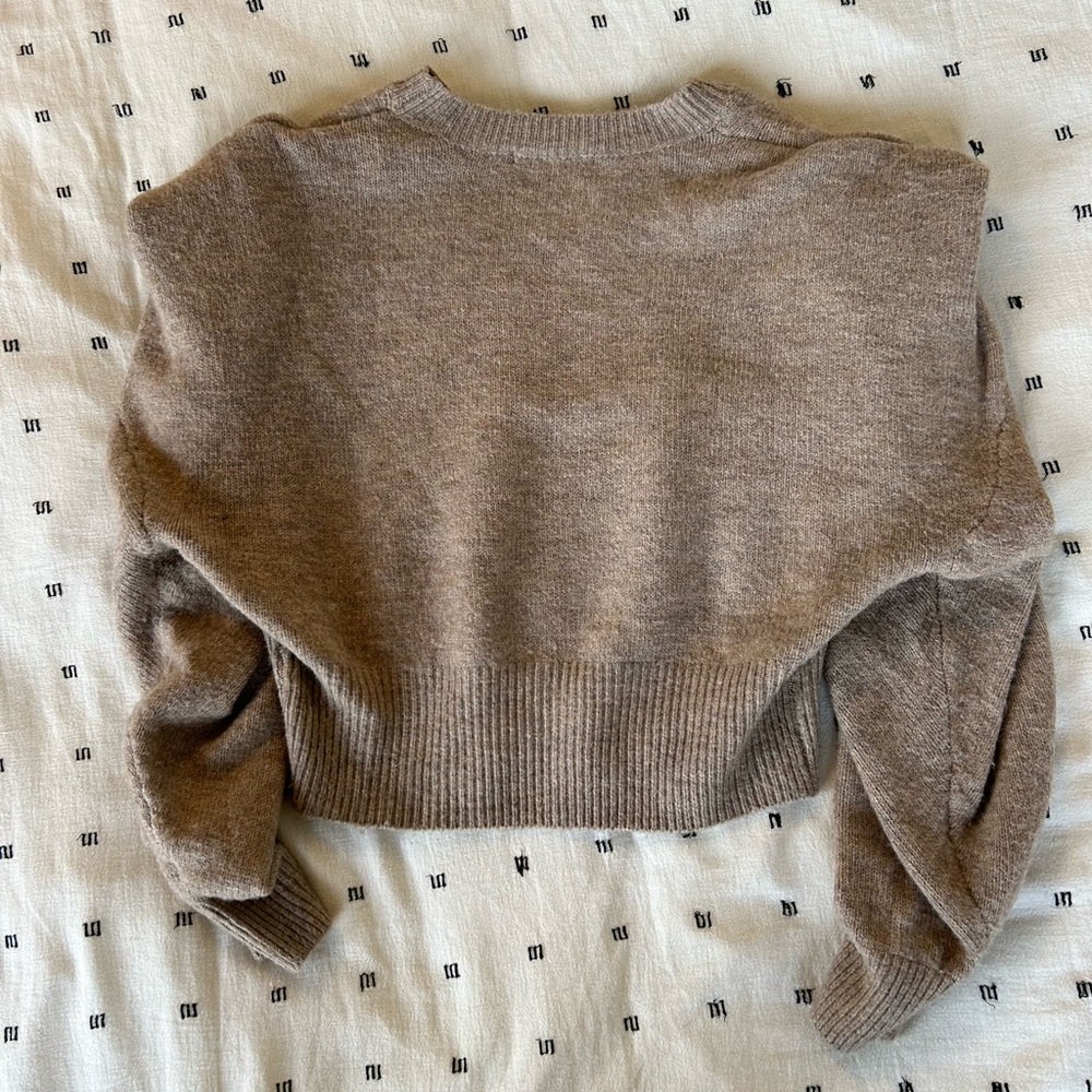 Cozy Brown Sweater - Picture 2 of 3